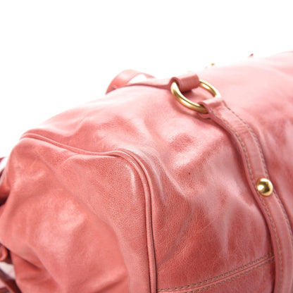 Miu Miu Vitello Lux Medium Bow Bag Rosa 14 of 16