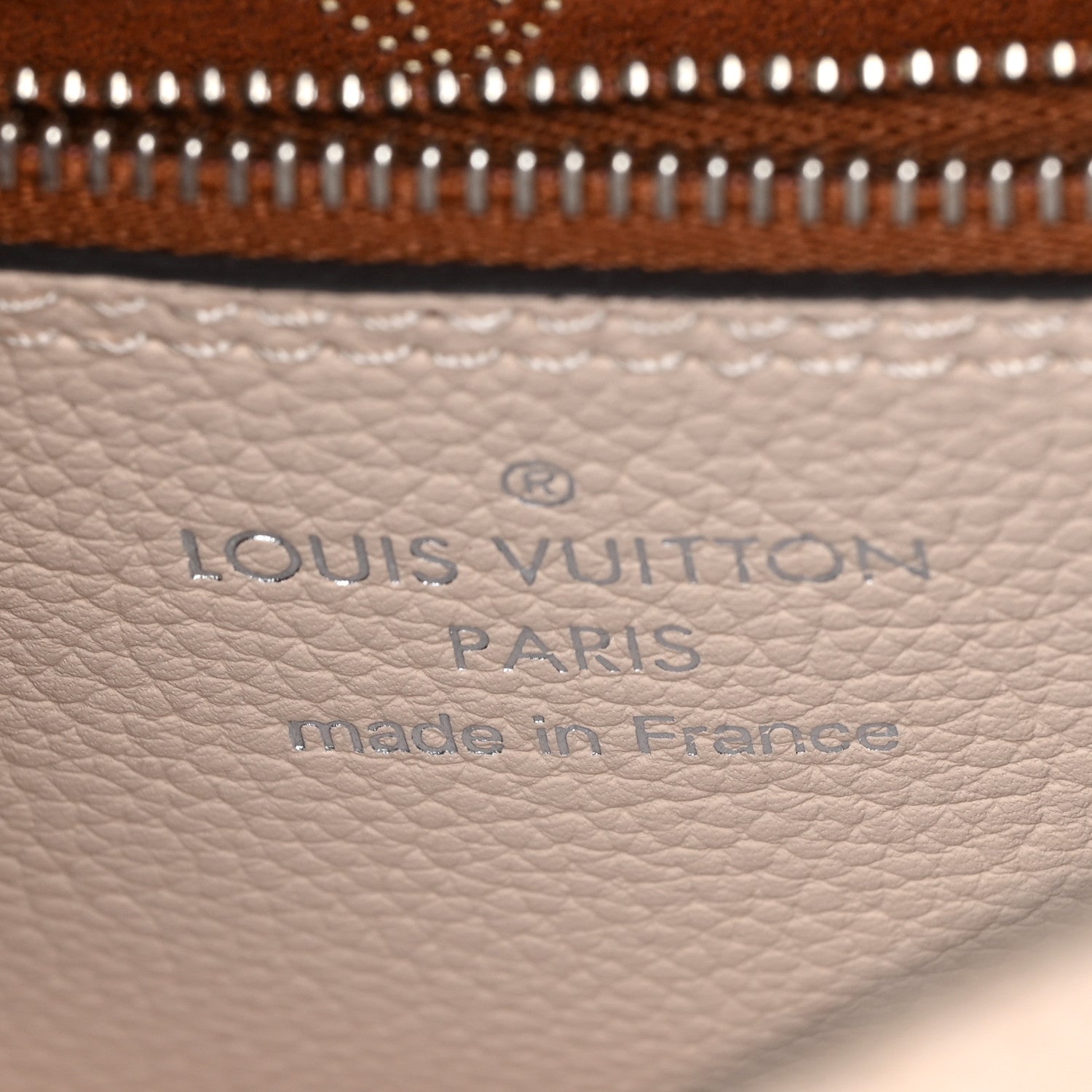Louis Vuitton Mahina Carmel Hobo Creme 6 of 10