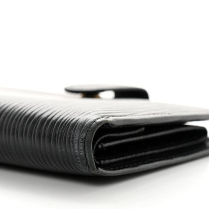 Louis Vuitton Epi Porte-Billets Compact Wallet Black 7 of 8