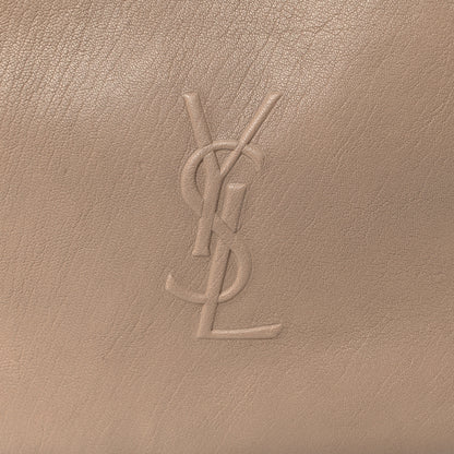 Saint Laurent Lambskin Monogram Small Lou Camera Bag Dark Beige 11 of 14