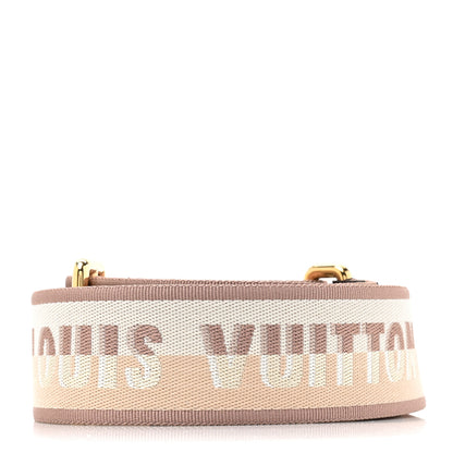 Louis Vuitton Jacquard Speedy Bandouliere 20 Shoulder Strap Beige Brown 2 of 3