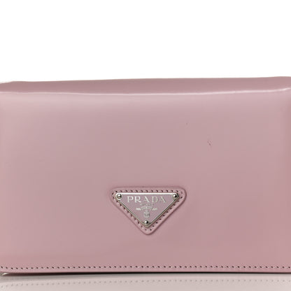 Prada Spazzolato Flap Slide Chain Shoulder Bag Alabastro 7 of 10