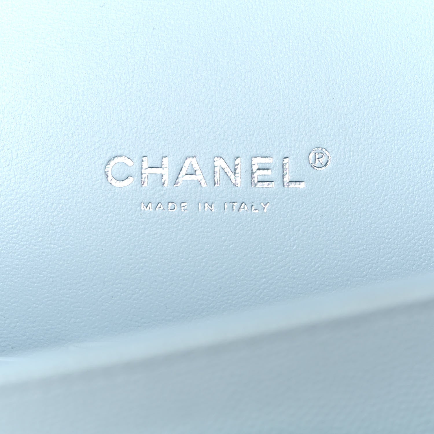 Chanel Caviar Quilted Maxi Double Flap Light Blue 5 of 8