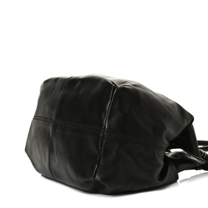 Prada Soft Calf Tote Black 10 of 14