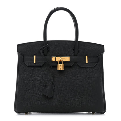 Hermes Togo Birkin 30 Black 1 of 15