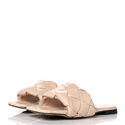 Bottega Veneta Nappa Maxi Intrecciato Lido Flat Sandals 40 Bandage 3 of 8