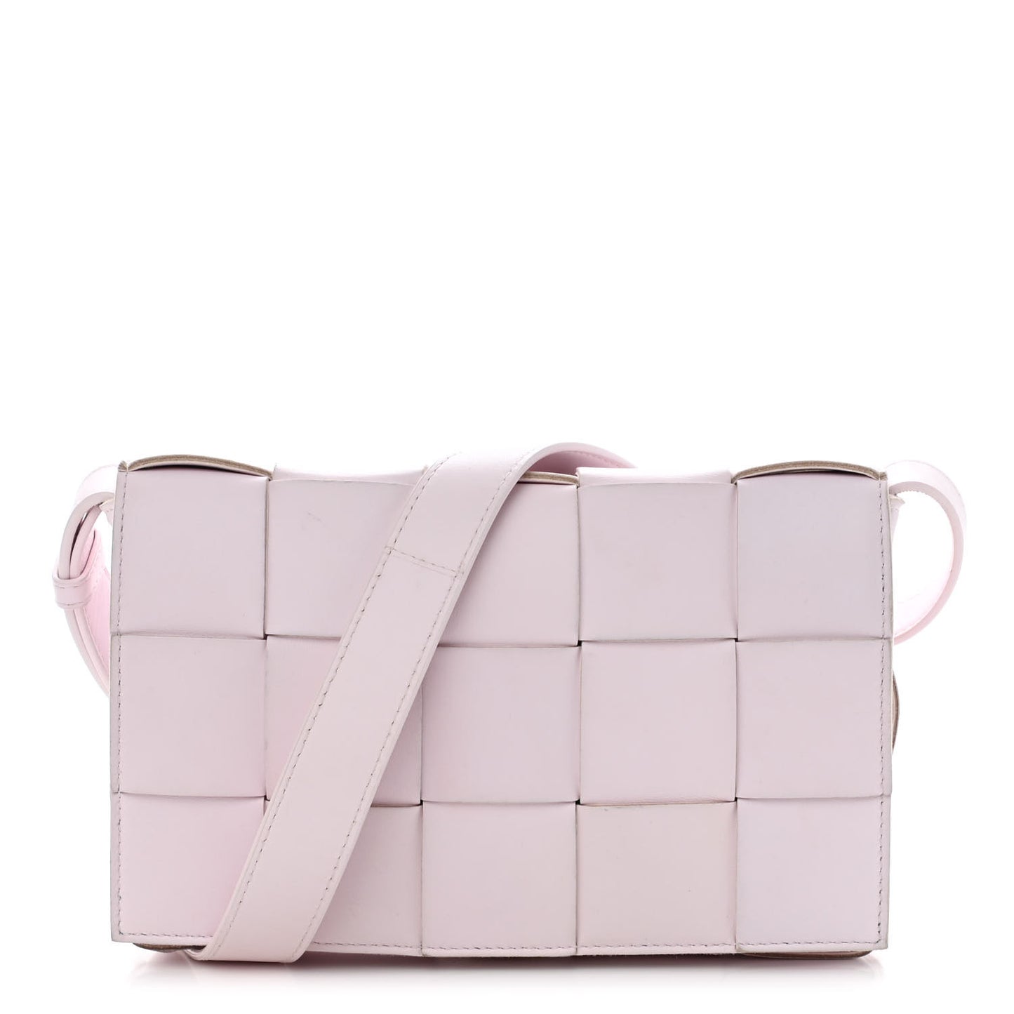 Lambskin Maxi Intrecciato Cassette Crossbody Bag Bliss Washed