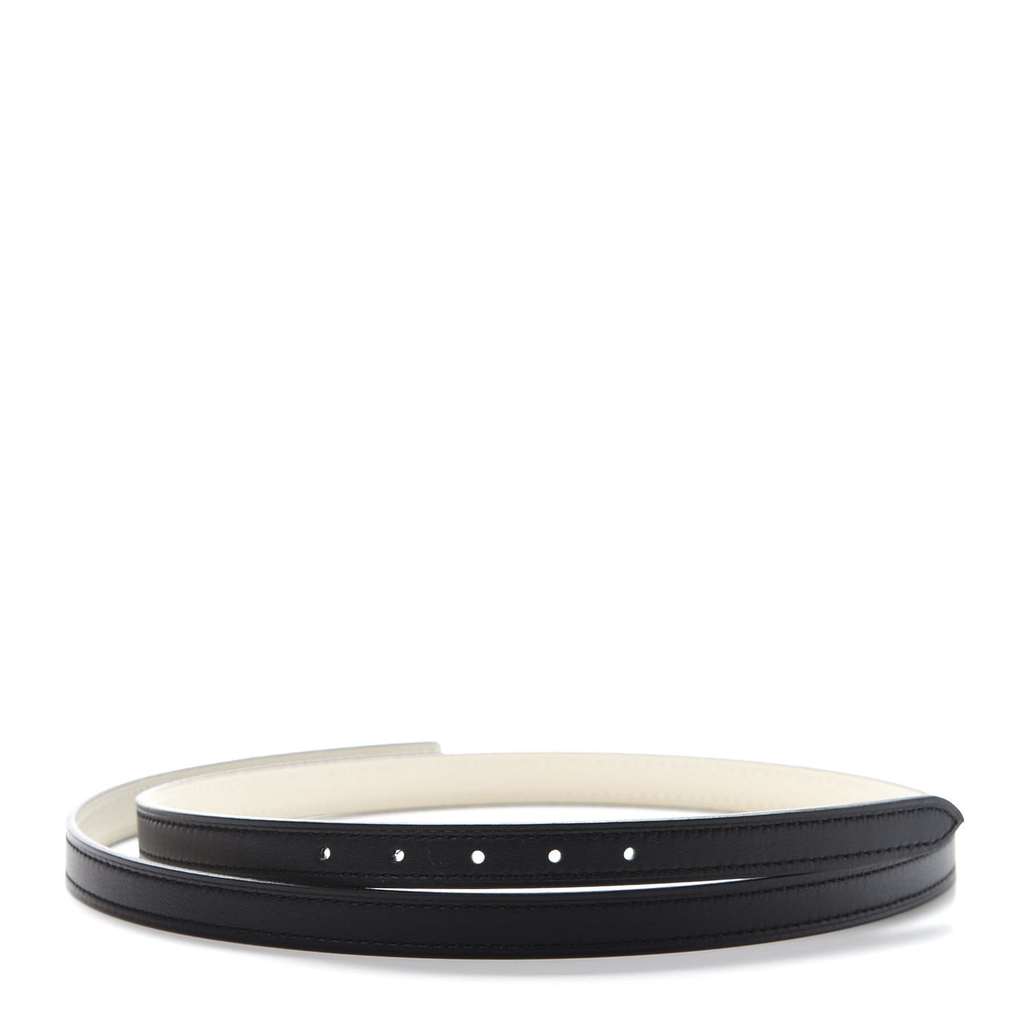 Swift Epsom 13mm Belt Strap 80 Black Craie
