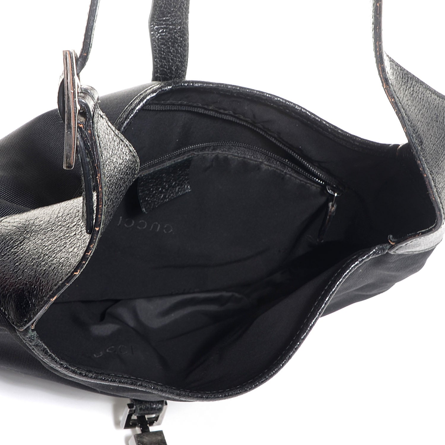 Gucci Canvas Small Jackie O Hobo Black 4 of 7