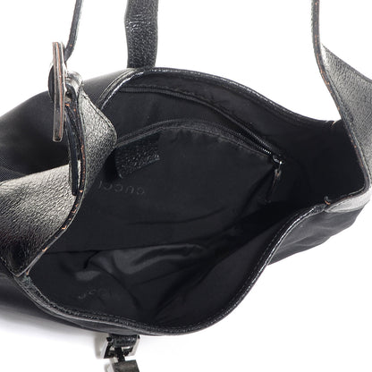 Gucci Canvas Small Jackie O Hobo Black 4 of 7