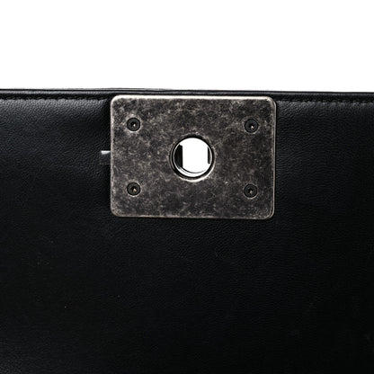 Chanel Lambskin Quilted Small Boy Flap Black 14 of 15
