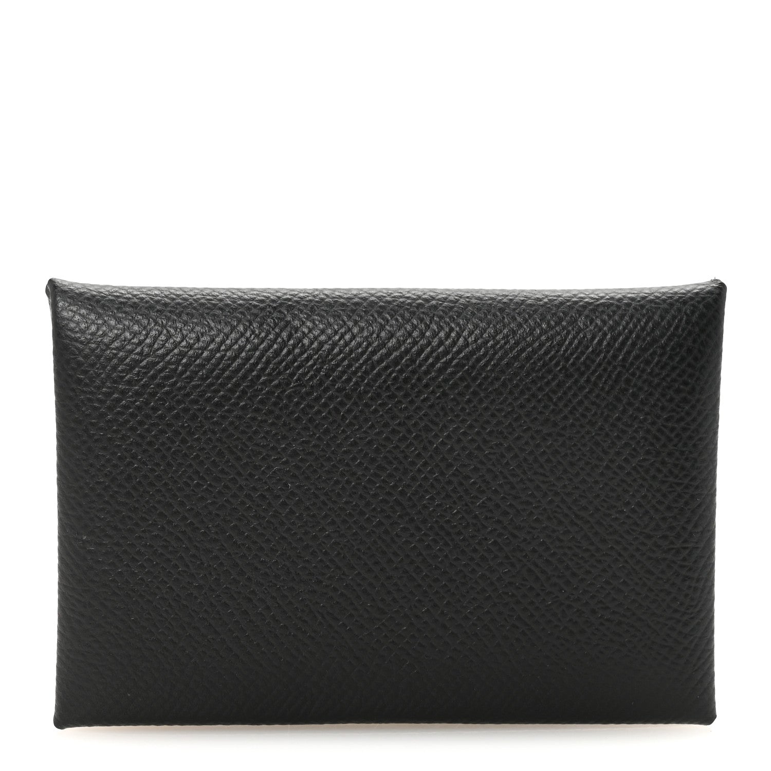 Hermes Epsom Calvi Card Case Black 1 of 7