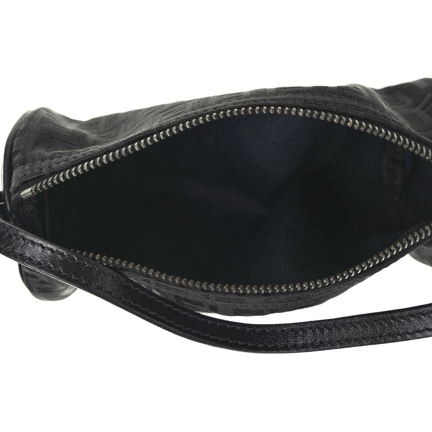Fendi Zucchino Pochette Black 4 of 4