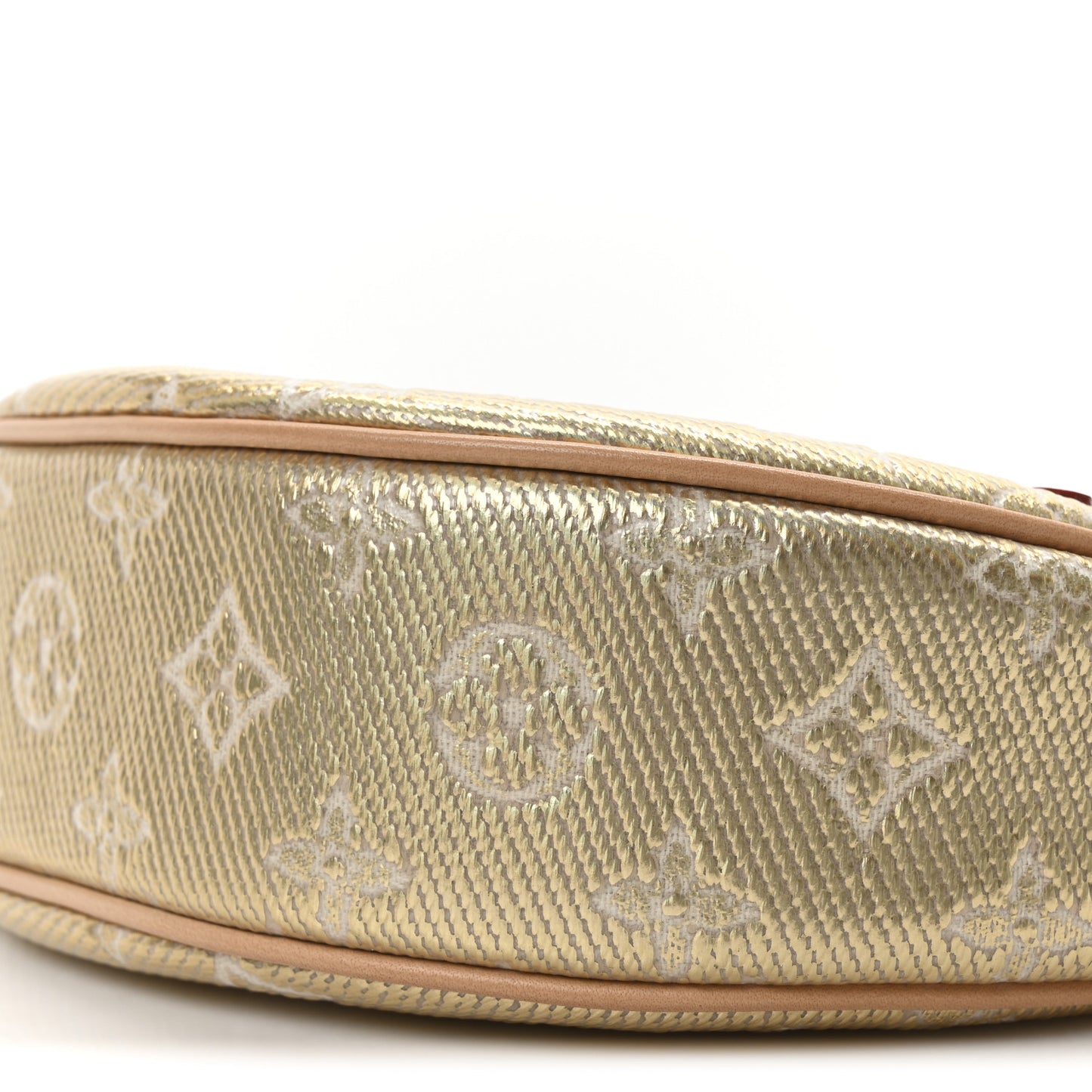 Monogram Jacquard Loop Gold