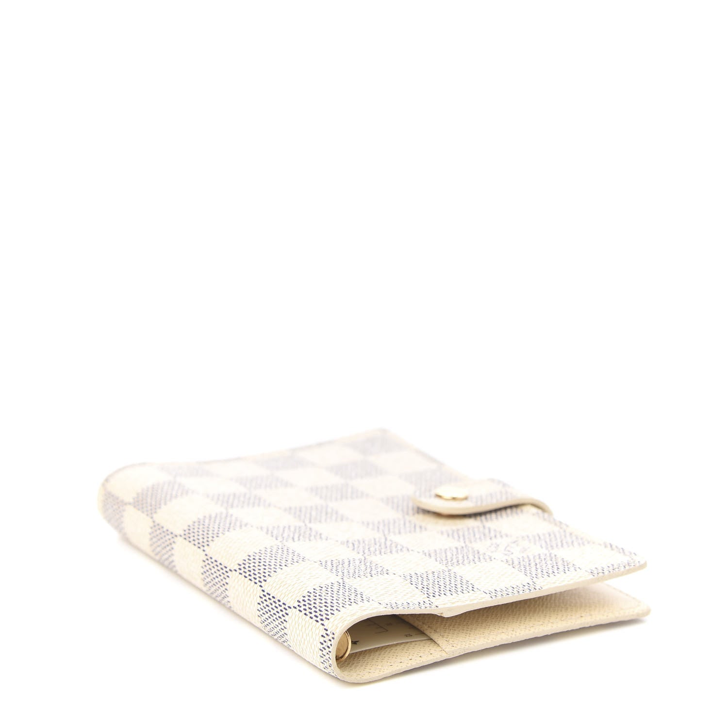 Louis Vuitton Damier Azur Small Ring Agenda Cover 3 of 5