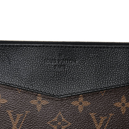 Louis Vuitton Monogram Daily Pouch Black 10 of 10