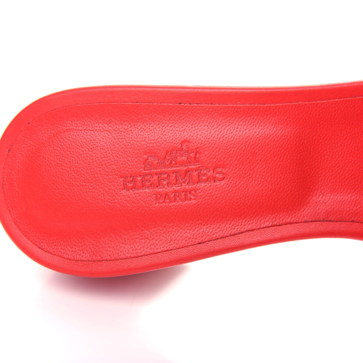 Calfskin Oasis Sandals 36 Rouge Bali