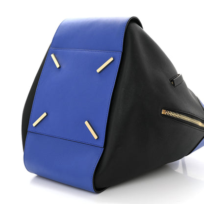 Loewe Calfskin Medium Hammock Shoulder Bag Electric Blue Black 10 of 13