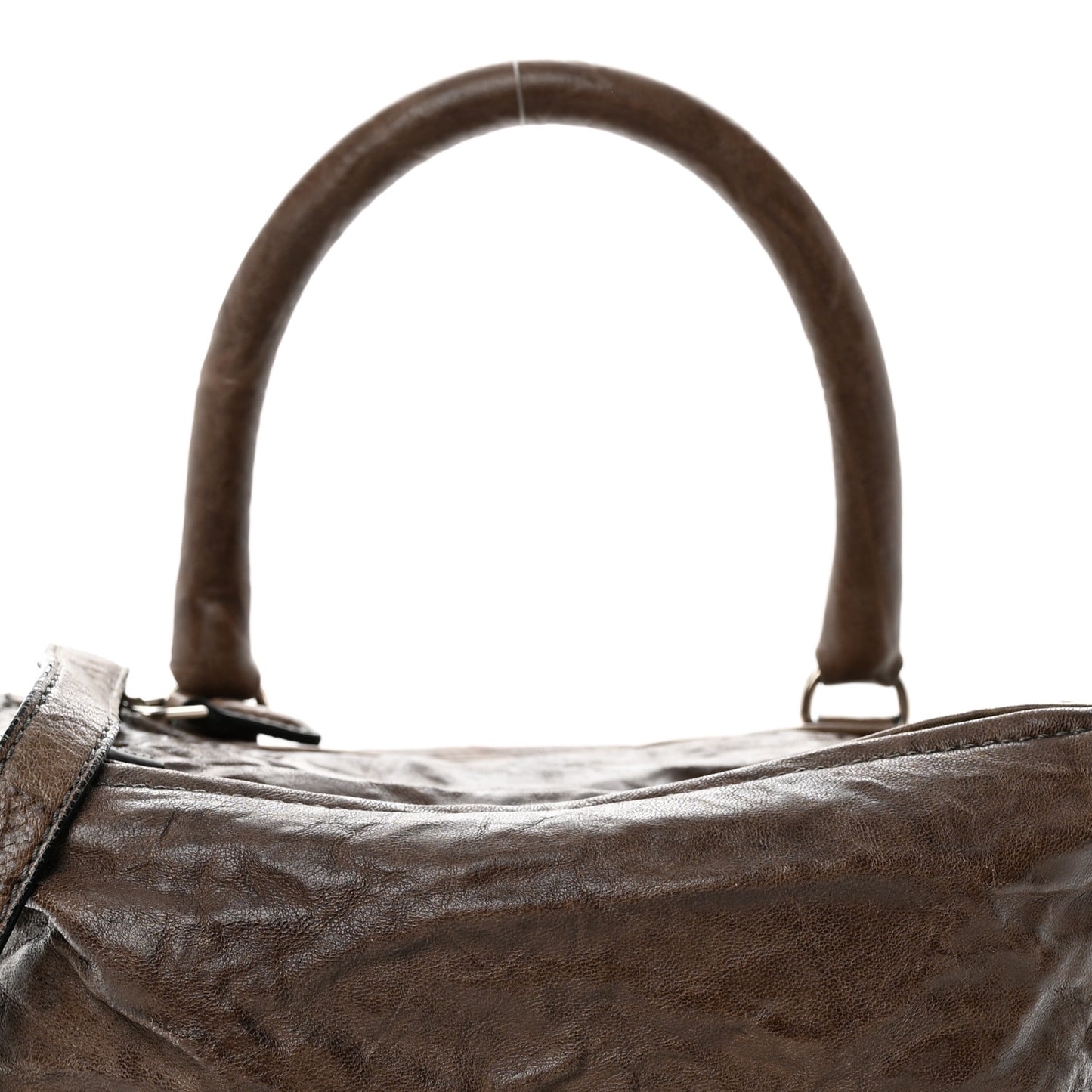 Tumbled Sheepskin Small Pandora Brown