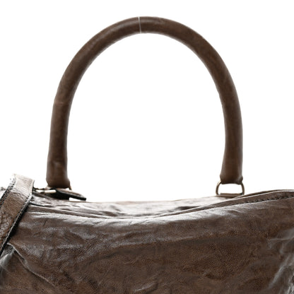 Givenchy Tumbled Sheepskin Small Pandora Brown 8 of 10