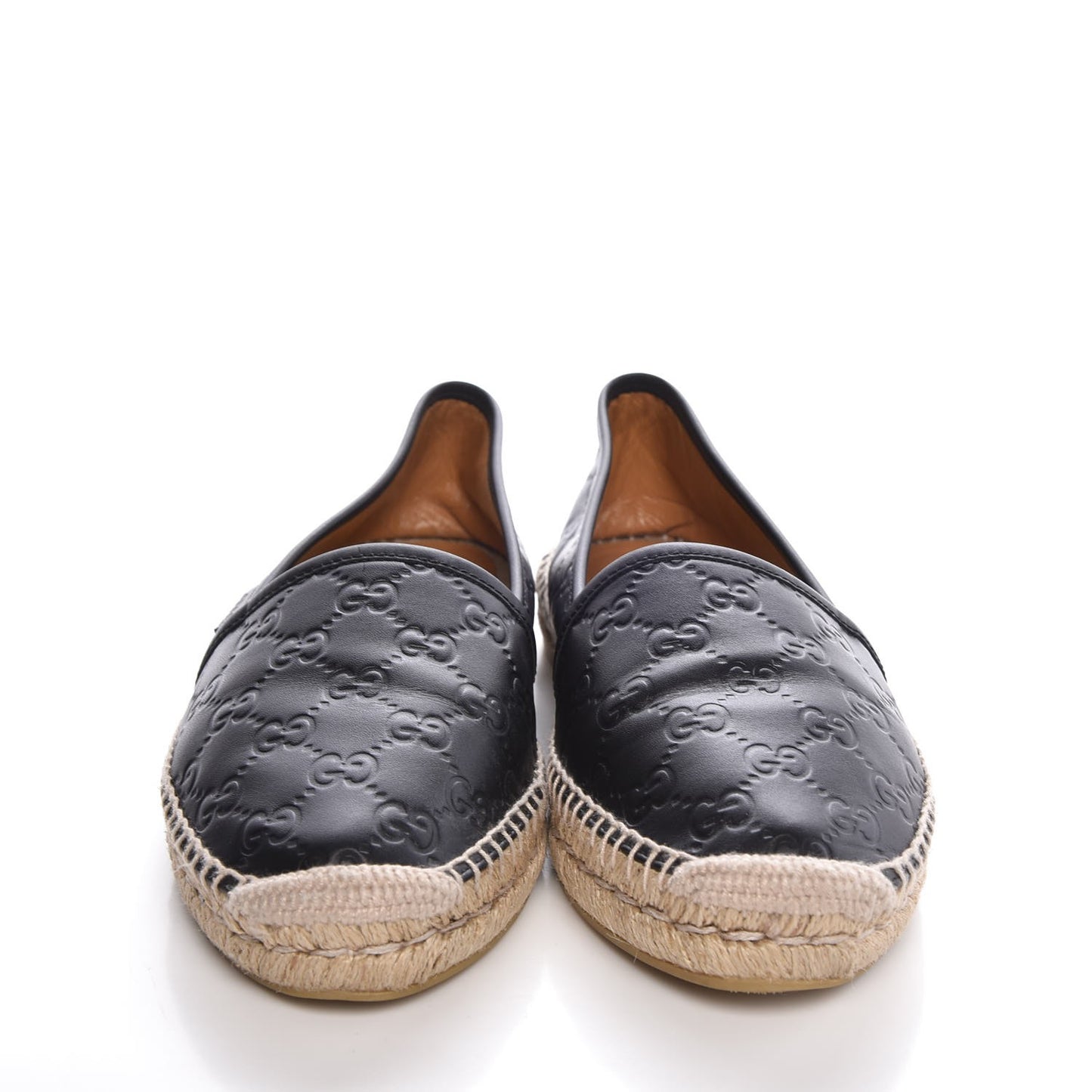 Guccissima Signature Espadrilles 41.5 Black