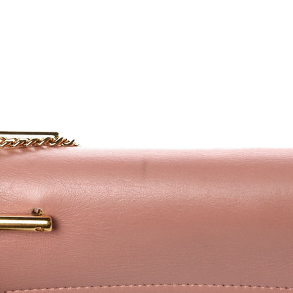 Chloe Suede Smooth Calfskin Drew Shoulder Bag Misty Rose 14 of 16