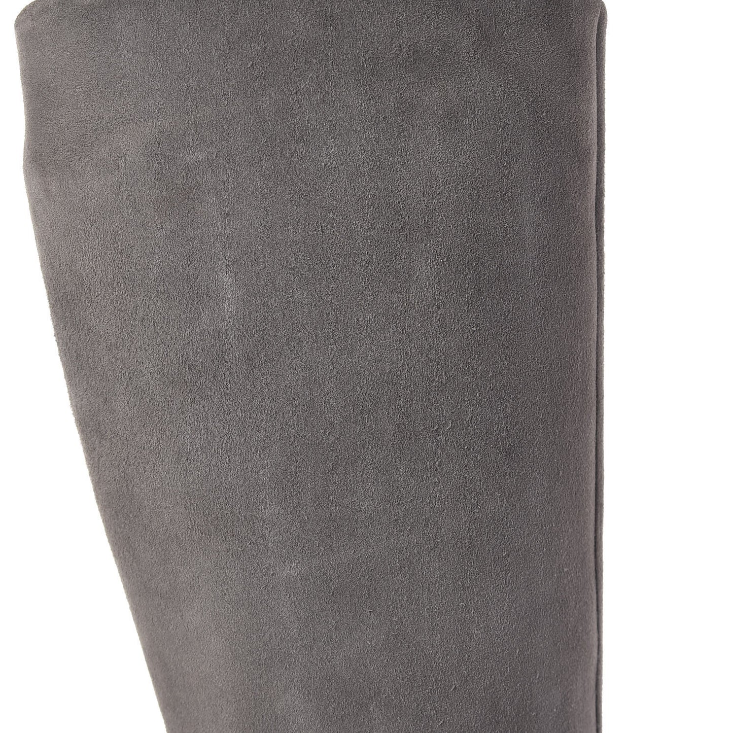 Suede Knee High Boots 38.5 Grey