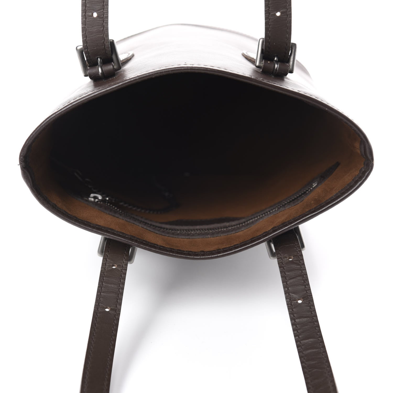 Louis Vuitton Epi Petit Bucket 23 Moka 5 of 10