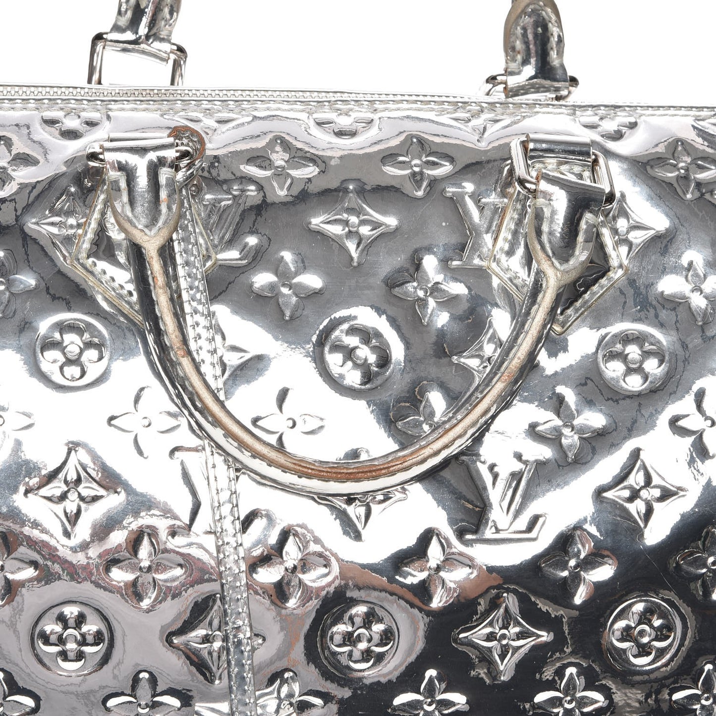 Monogram Miroir Speedy 35 Silver