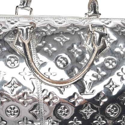 Louis Vuitton Monogram Miroir Speedy 35 Silver 7 of 10