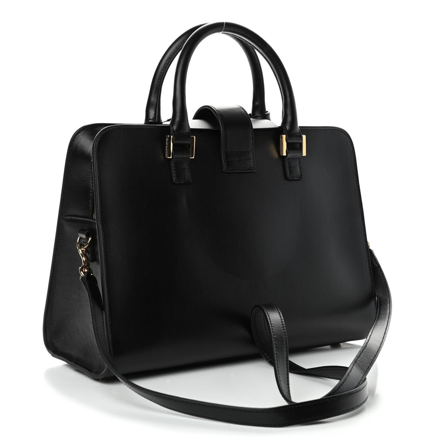 Smooth Calfskin Small Monogram Cabas Black
