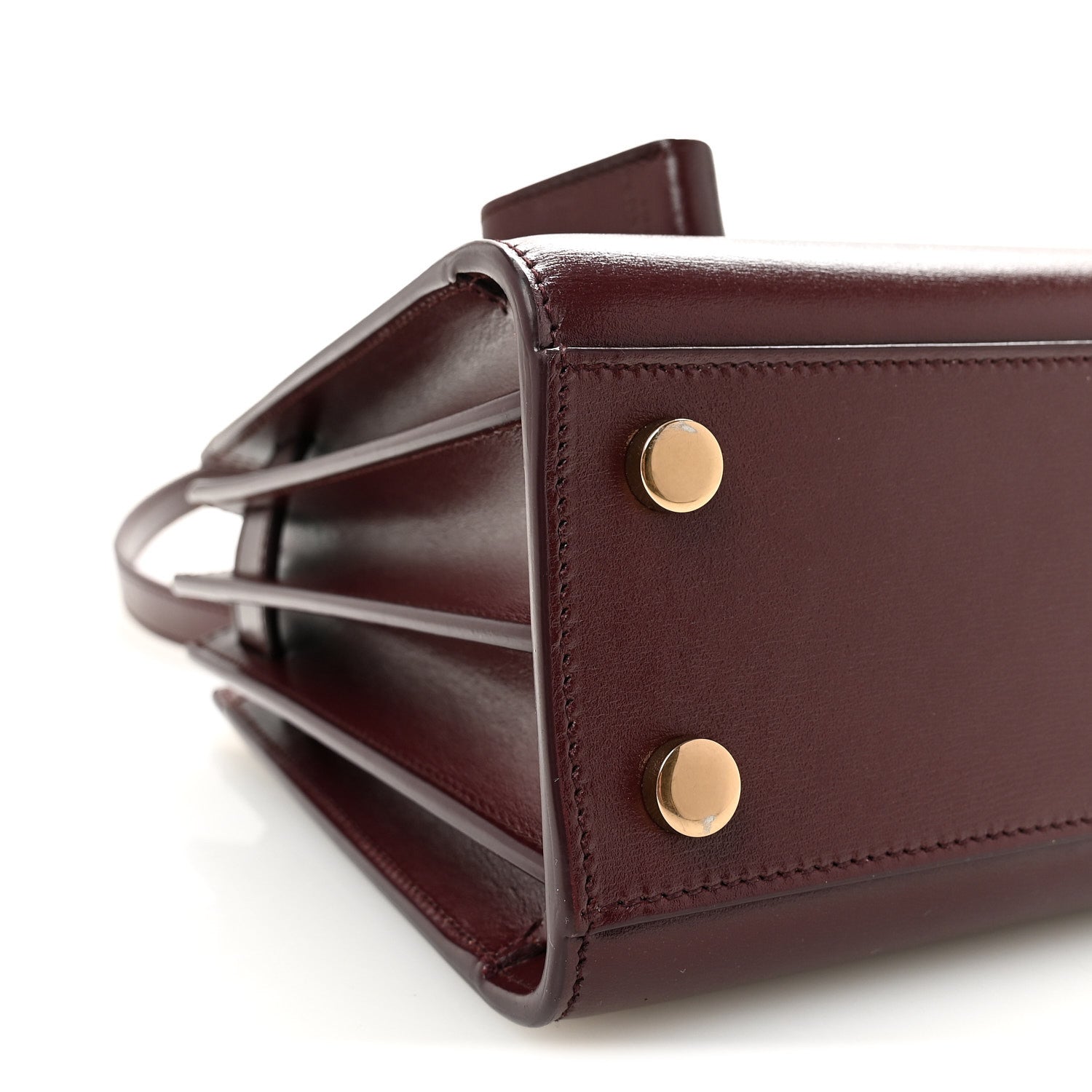 Saint Laurent Calfskin Nano Supple Sac De Jour Red Velvet 9 of 10
