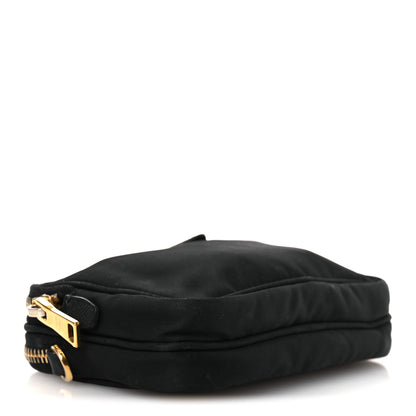 Prada Nylon Saffiano Double Zip Camera Bag Black 4 of 15