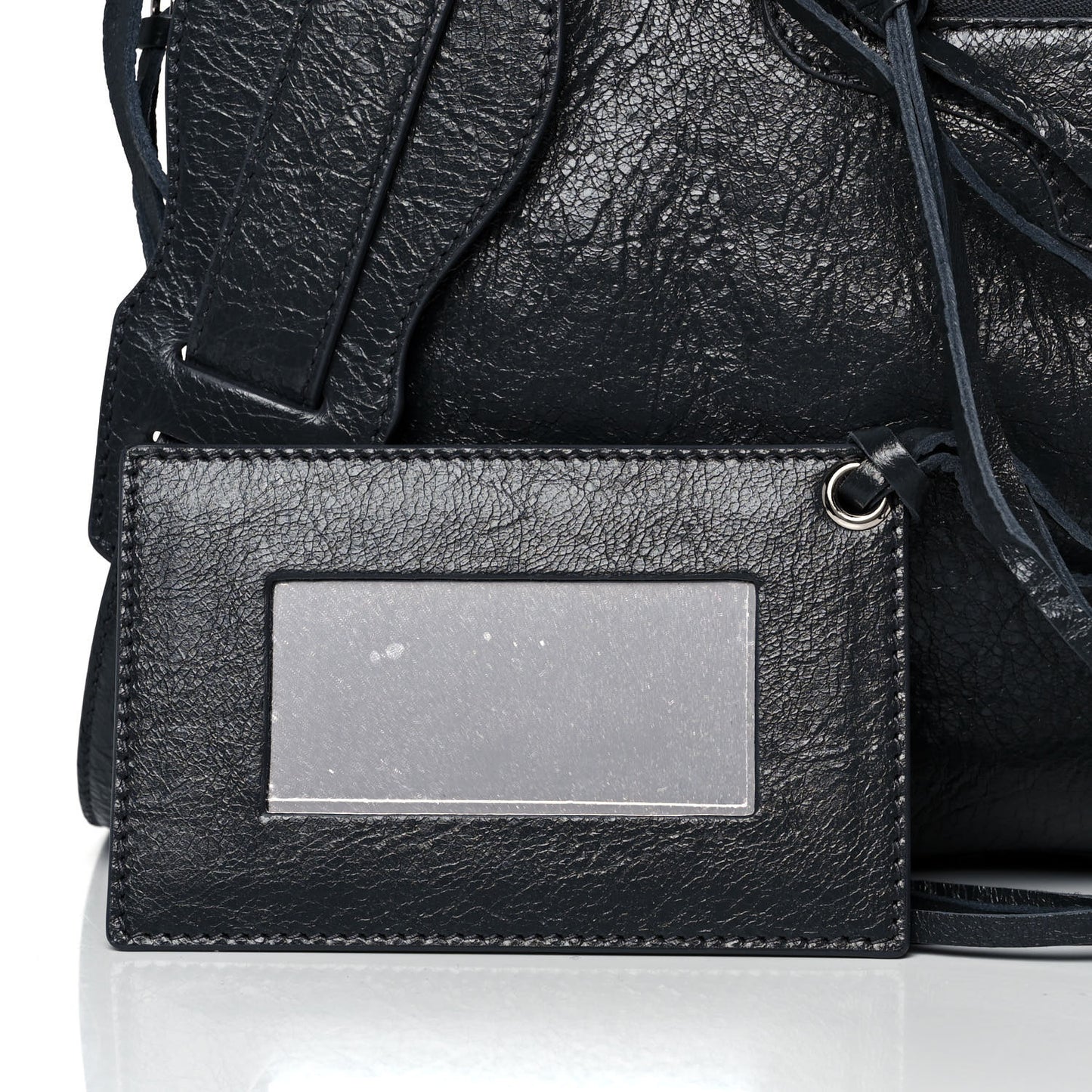 Agneau Classic Silver Hardware City Gris Fossile Anthracite