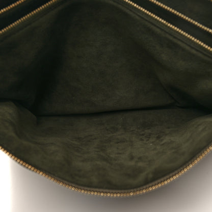 Louis Vuitton Lambskin Embossed Monogram Coussin MM Khaki 6 of 10
