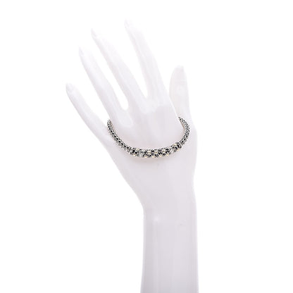 John Hardy Sterling Silver 18K Yellow Gold Jaisalmer Wheat Chain Dot Bracelet 2 of 6