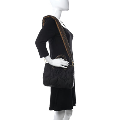 Louis Vuitton Econyl Mini Monogram Pillow Speedy Bandouliere 25 Black 2 of 8