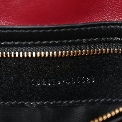 Gucci Boarded Dyana Lux Calfskin Medium Jackie 1961 Hobo Black 7 of 10