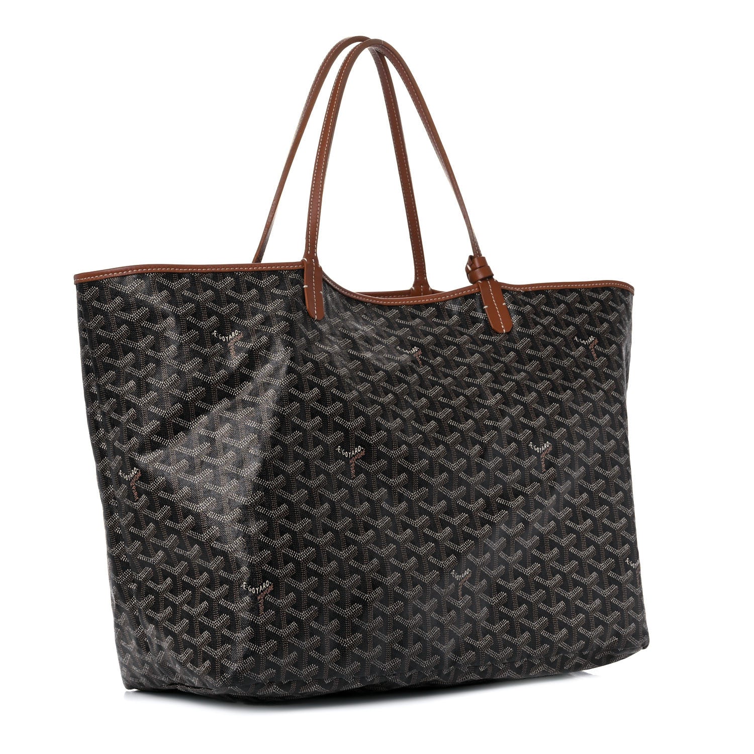 Goyard Goyardine Saint Louis GM Black Gold 3 of 17