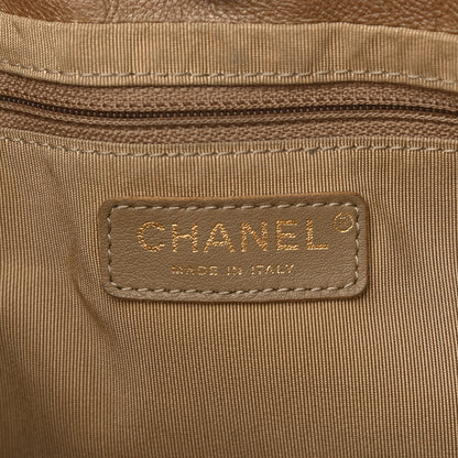 Chanel Calfskin Large Trianon Tote Gold 6 of 12