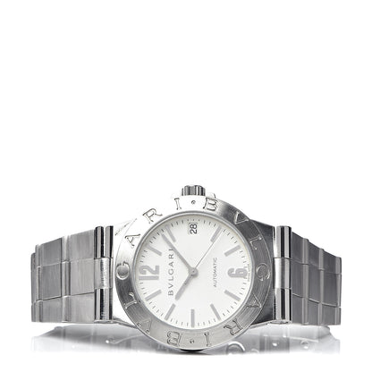Bulgari Stainless Steel 35mm Diagono Automatic Watch 3 of 6