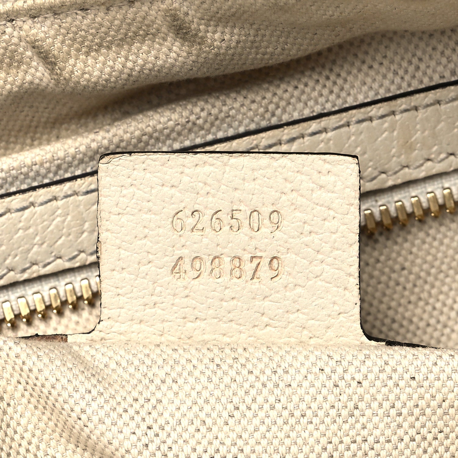 Gucci GG Supreme Monogram Flora Web Small Ophidia Half Moon Hobo White 7 of 12