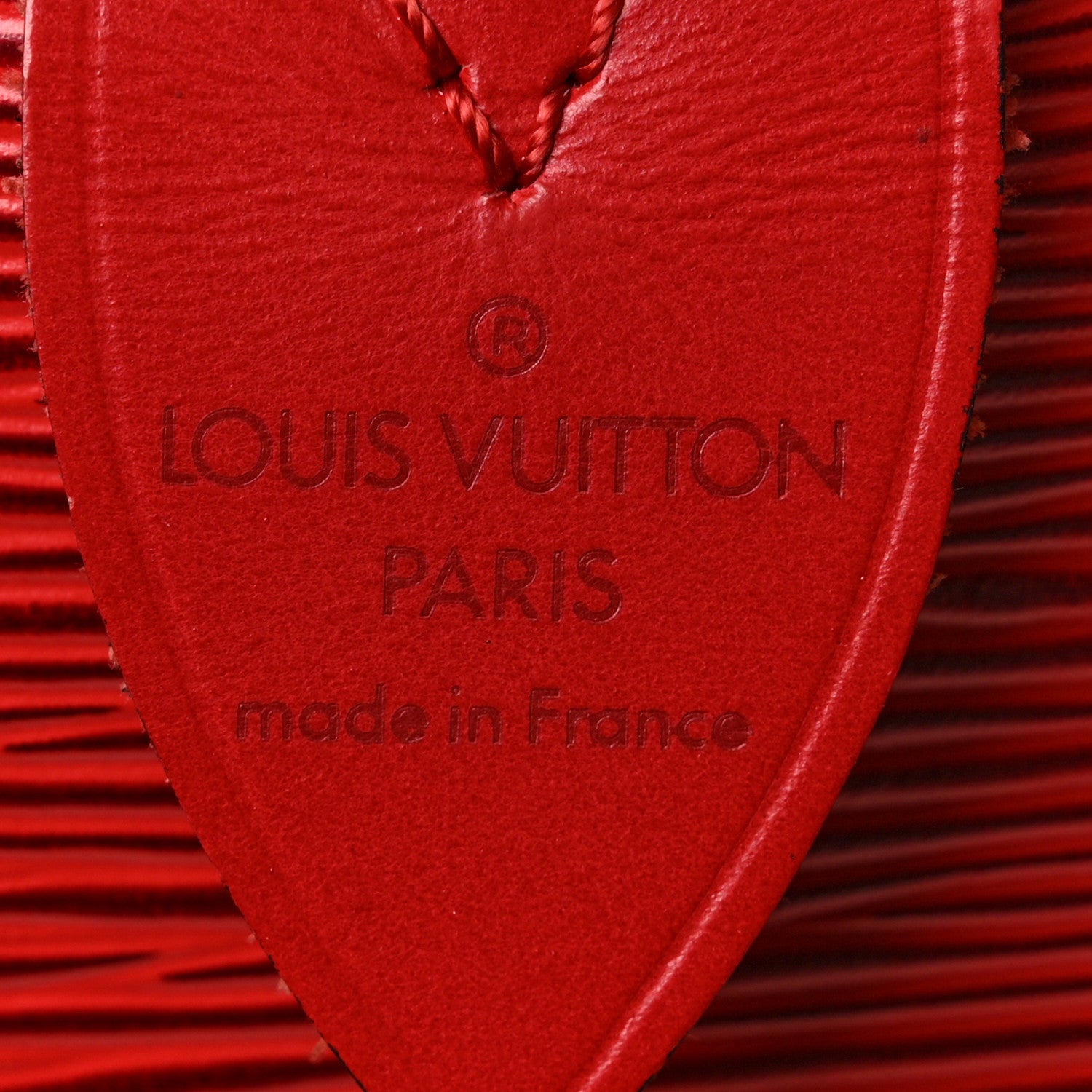Louis Vuitton Epi Keepall 50 Castillan Red 5 of 9