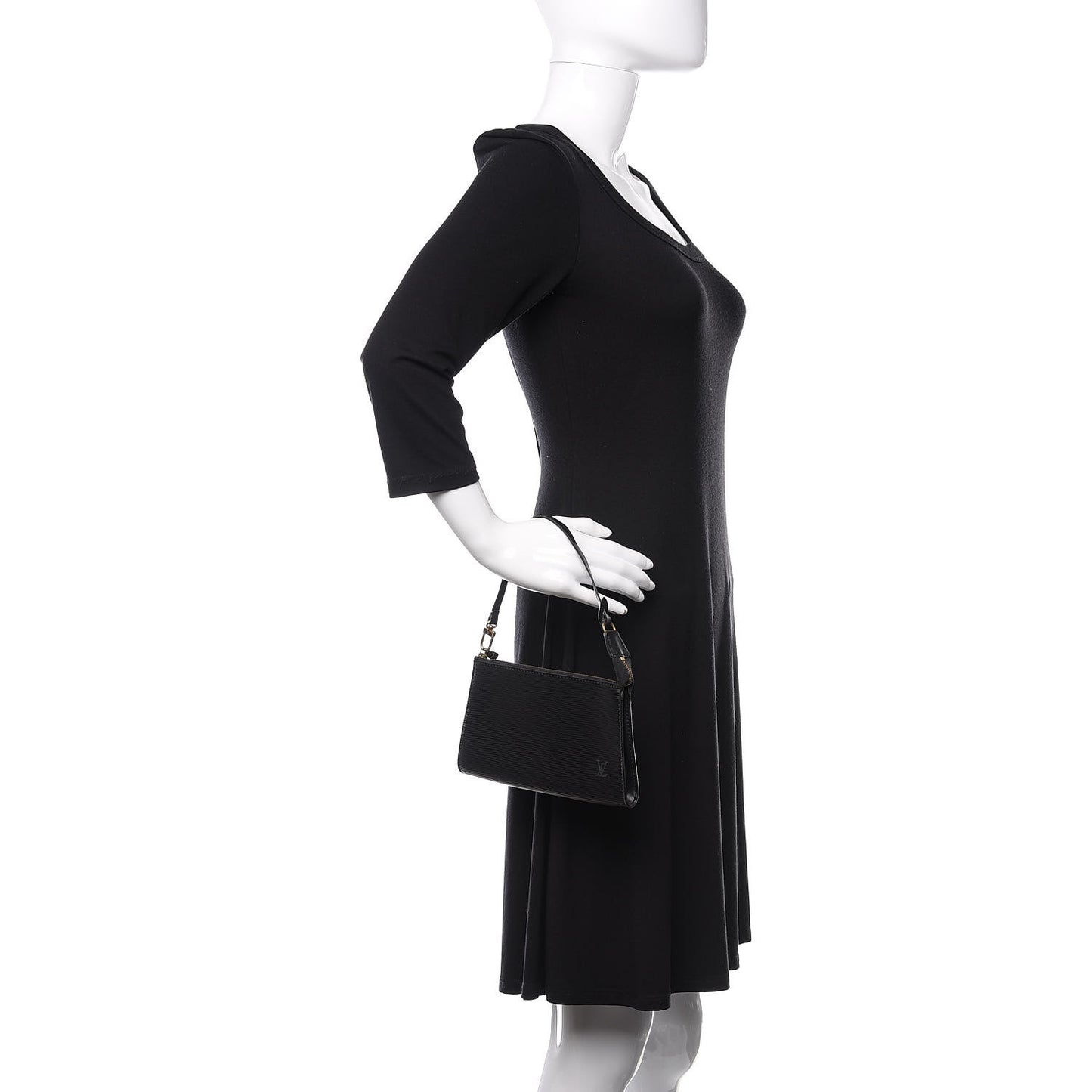 Epi Pochette Accessories 24 Black