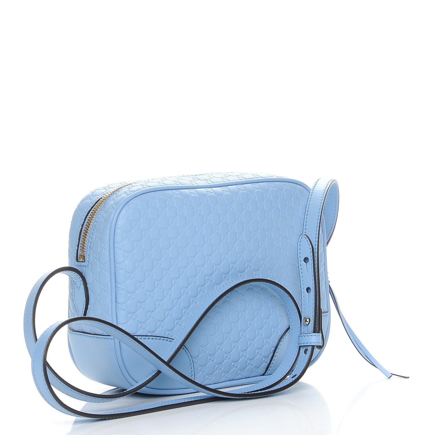 Gucci Microguccissima Mini Bree Messenger Bag Mineral Blue 3 of 7