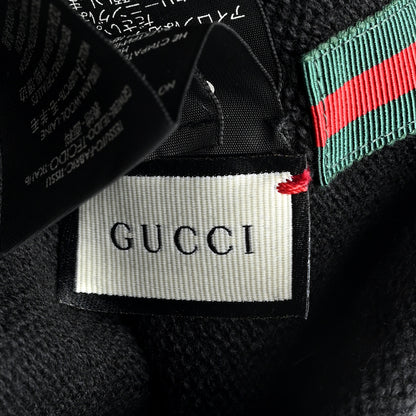 Gucci Wool Knit Web Beanie Hat S Black 5 of 5