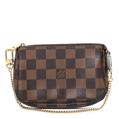 Louis Vuitton Damier Ebene Mini Pochette Accessories 1 of 7