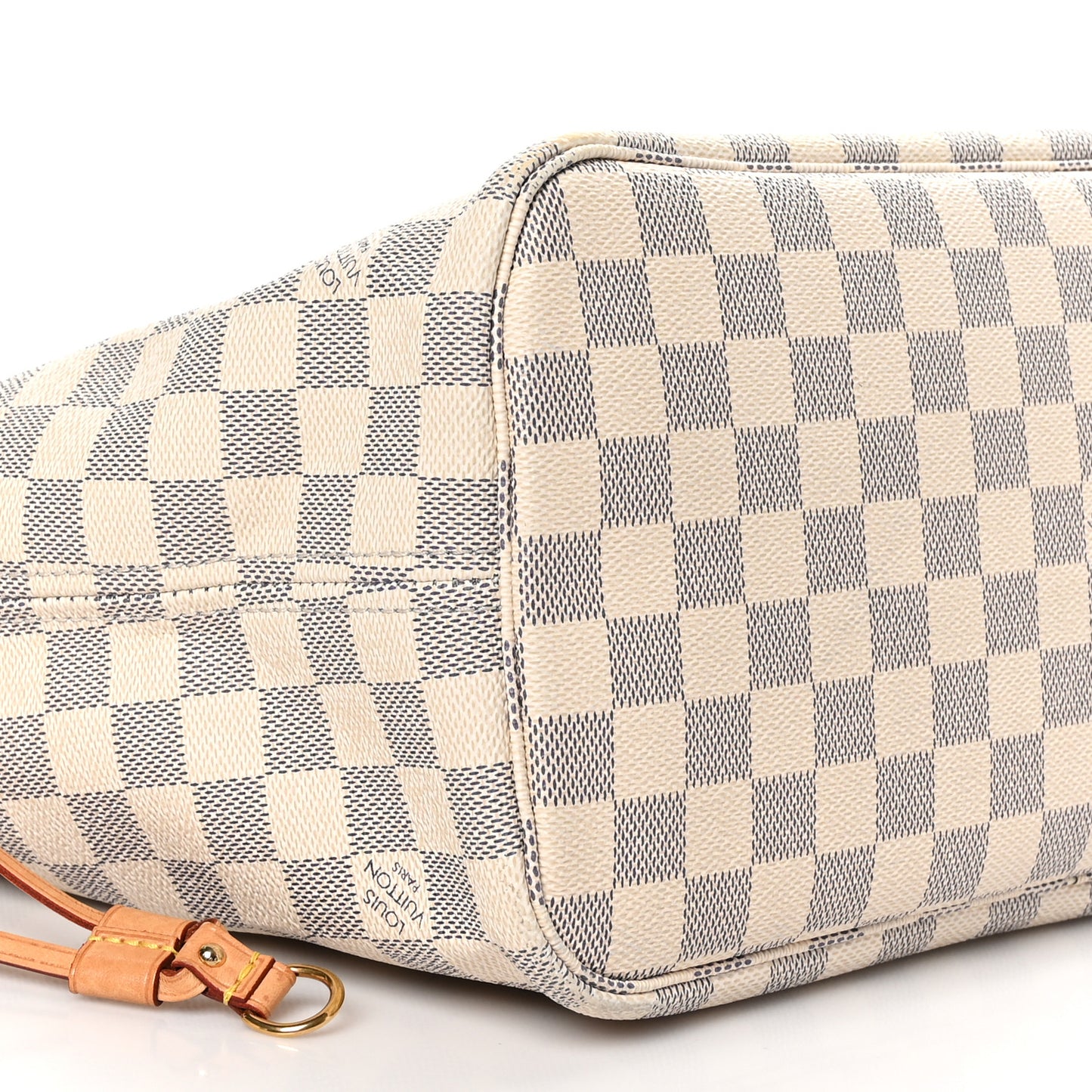 Damier Azur Neo Neverfull MM Rose Ballerine