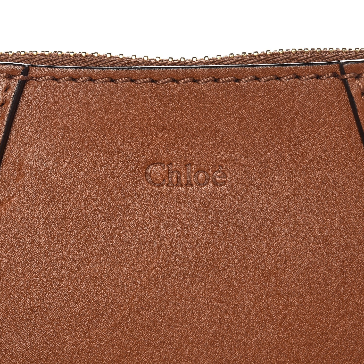Chloe Calfskin Small Hayley Hobo Tan 7 of 10