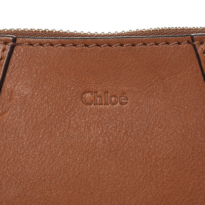 Chloe Calfskin Small Hayley Hobo Tan 7 of 10